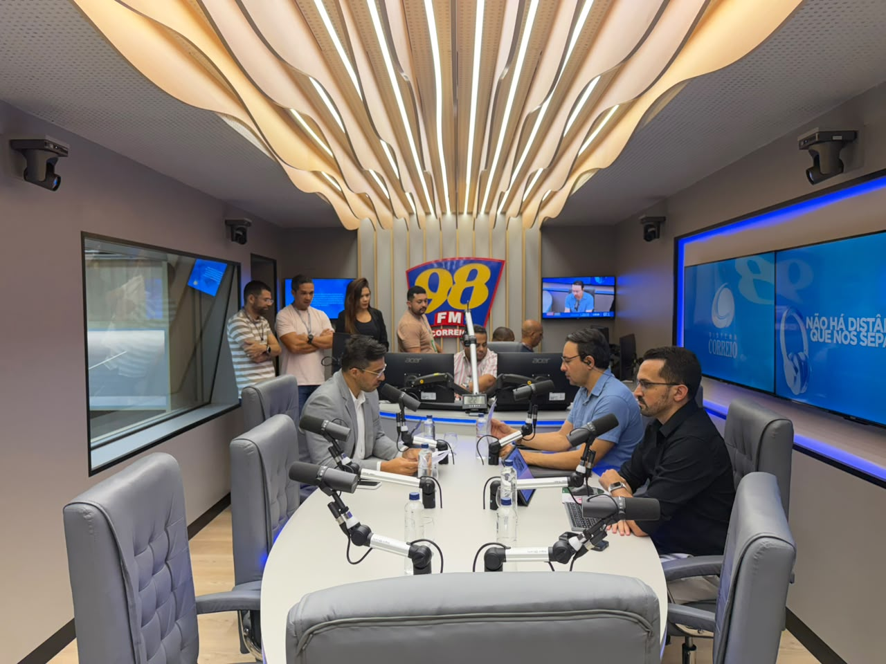 Correio 98FM realiza último debate de rádio entre os candidatos ao governo da Paraíba
